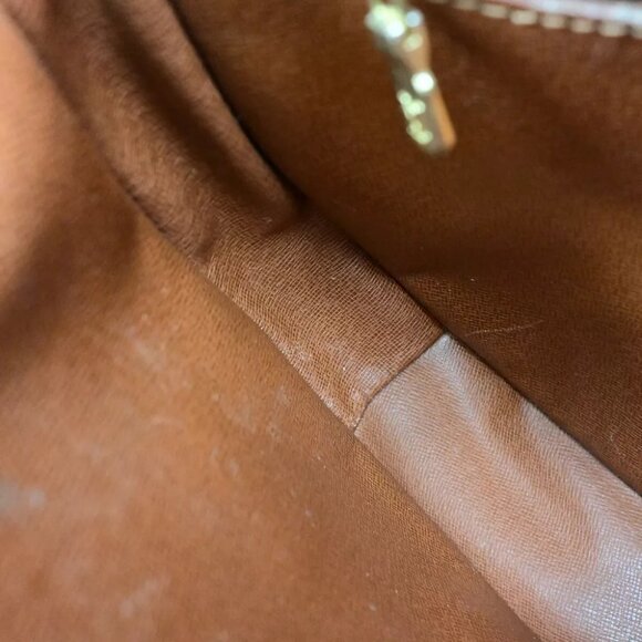 LOUIS VUITTONI Chantilly MM Shoulder Bag Monogram Leather Brown - Picture 9 of 16